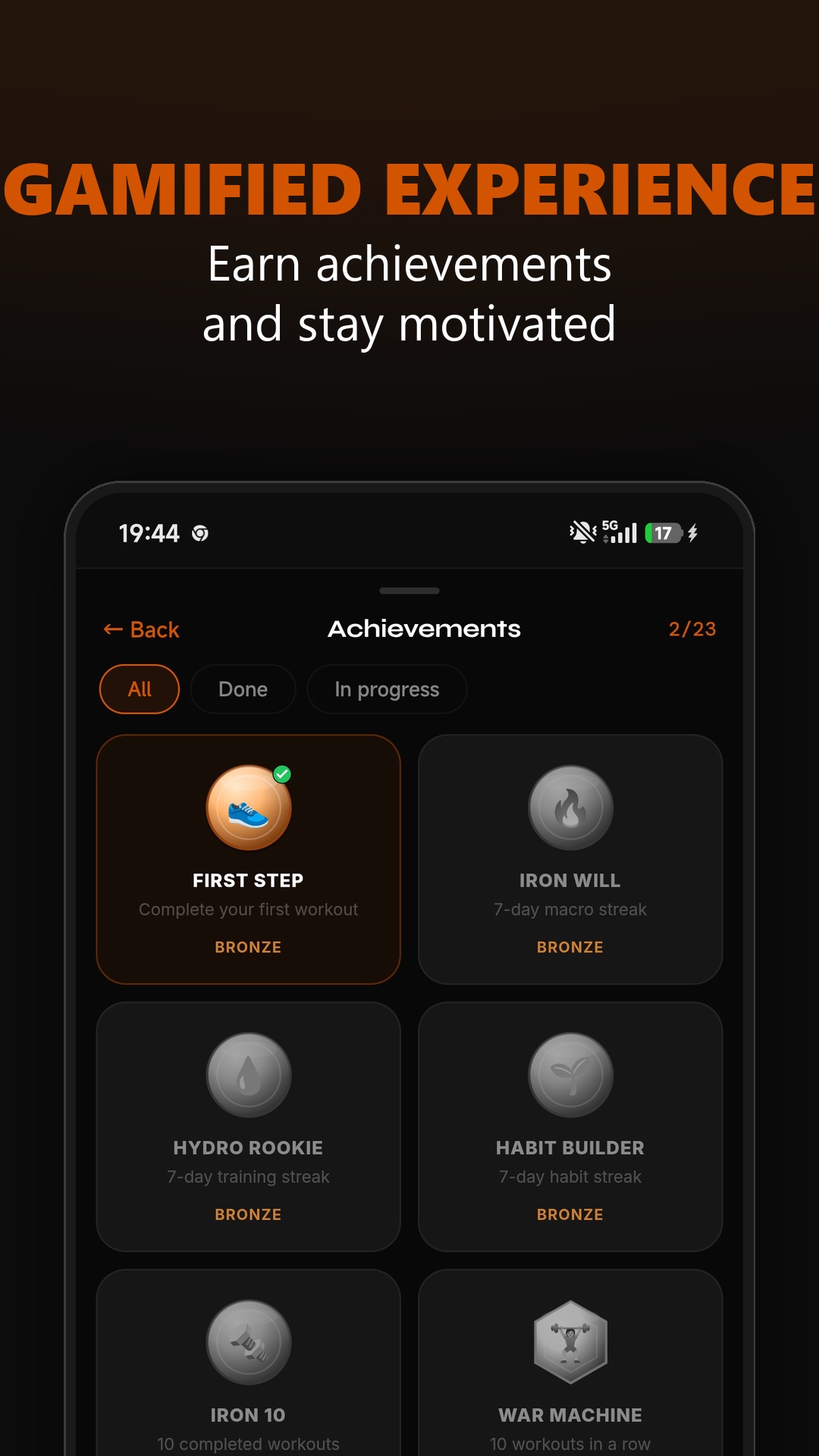Achievements